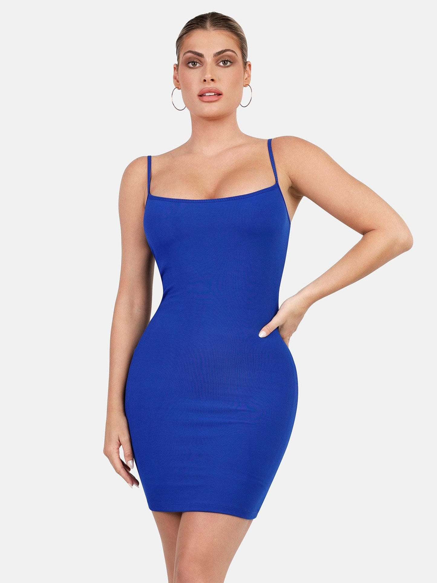 Seamless Smoothing Dress – Built-In Shapewear for Effortless Style