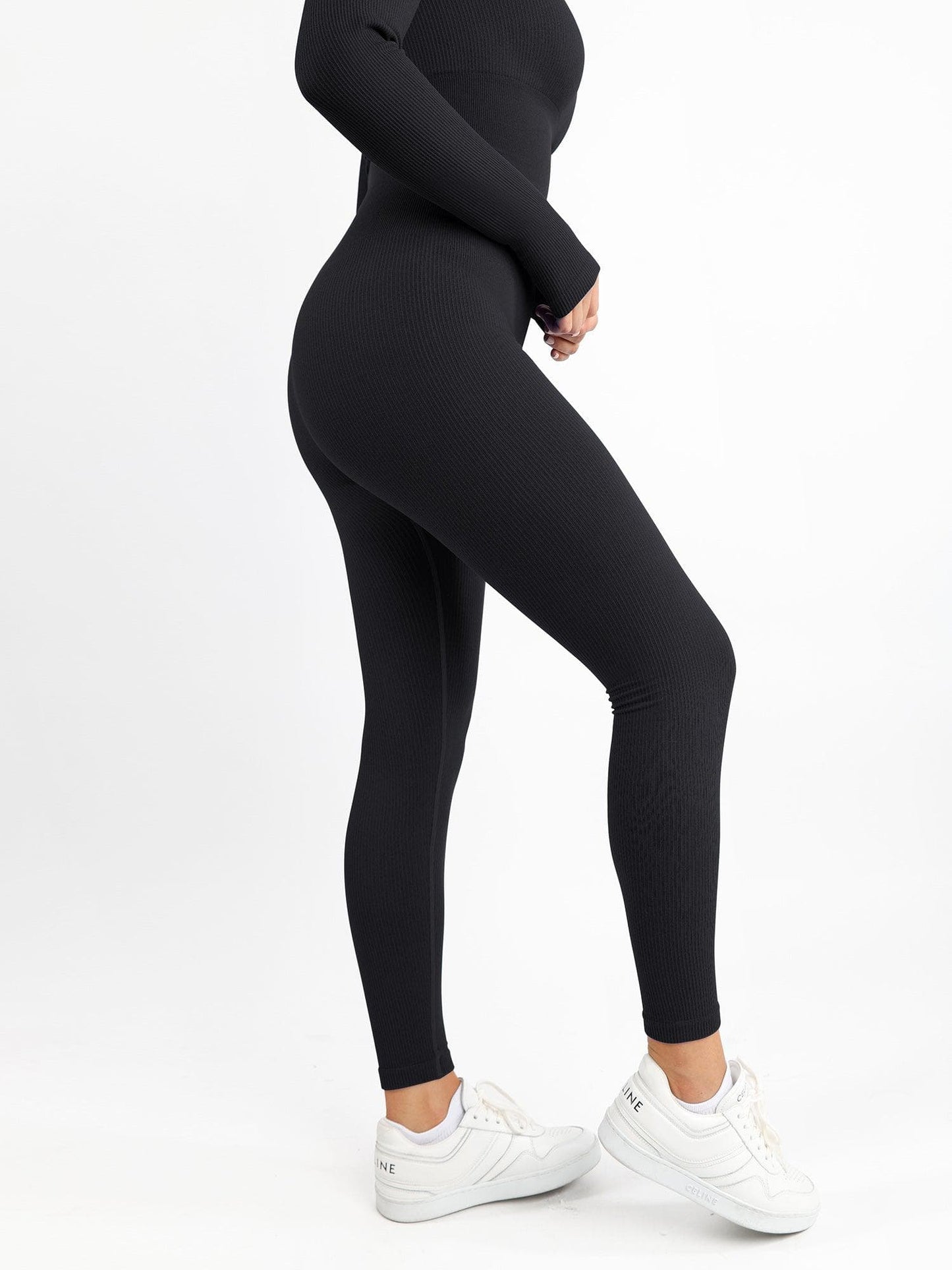 Seamless Smoothing Jumpsuit – Built-In Shapewear + Bra Support