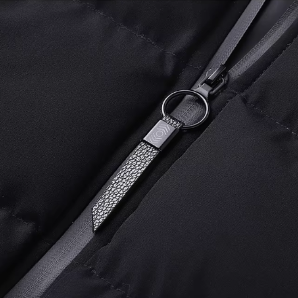 Luksusergadrerad vinterjacka med fyllning för ultimat komfort