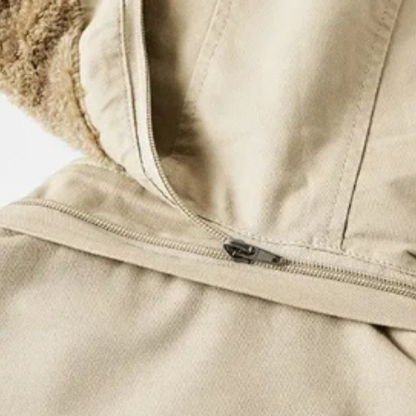 Chic och varm stil: Högkvalitativ vadderad vinterjacka