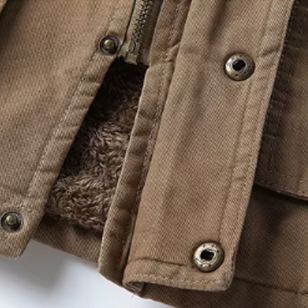 Avslappnad bomullsvinterjacka - Mysig och stilren för kalla dagar