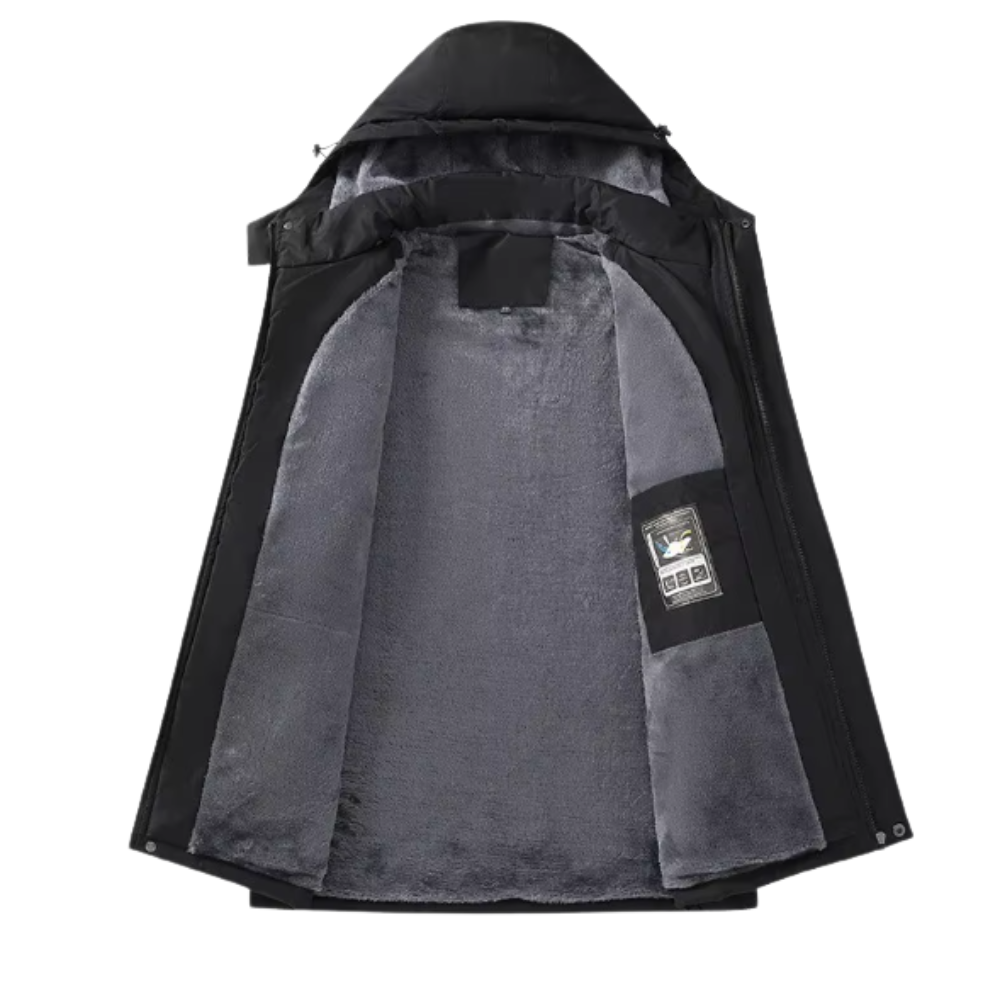 Elegant fleecejacka för utomhusbruk