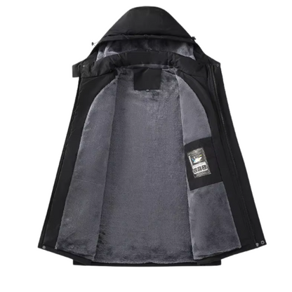 Elegant fleecejacka för utomhusbruk