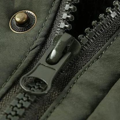 Lyxig vinterdoudoune med vaddering för extra komfort