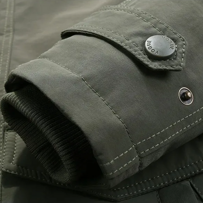 Chic och mysig vadderad vinterjacka för värme och stil