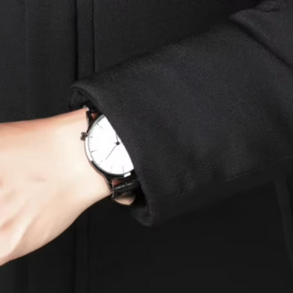 Elegant lång herrjacka