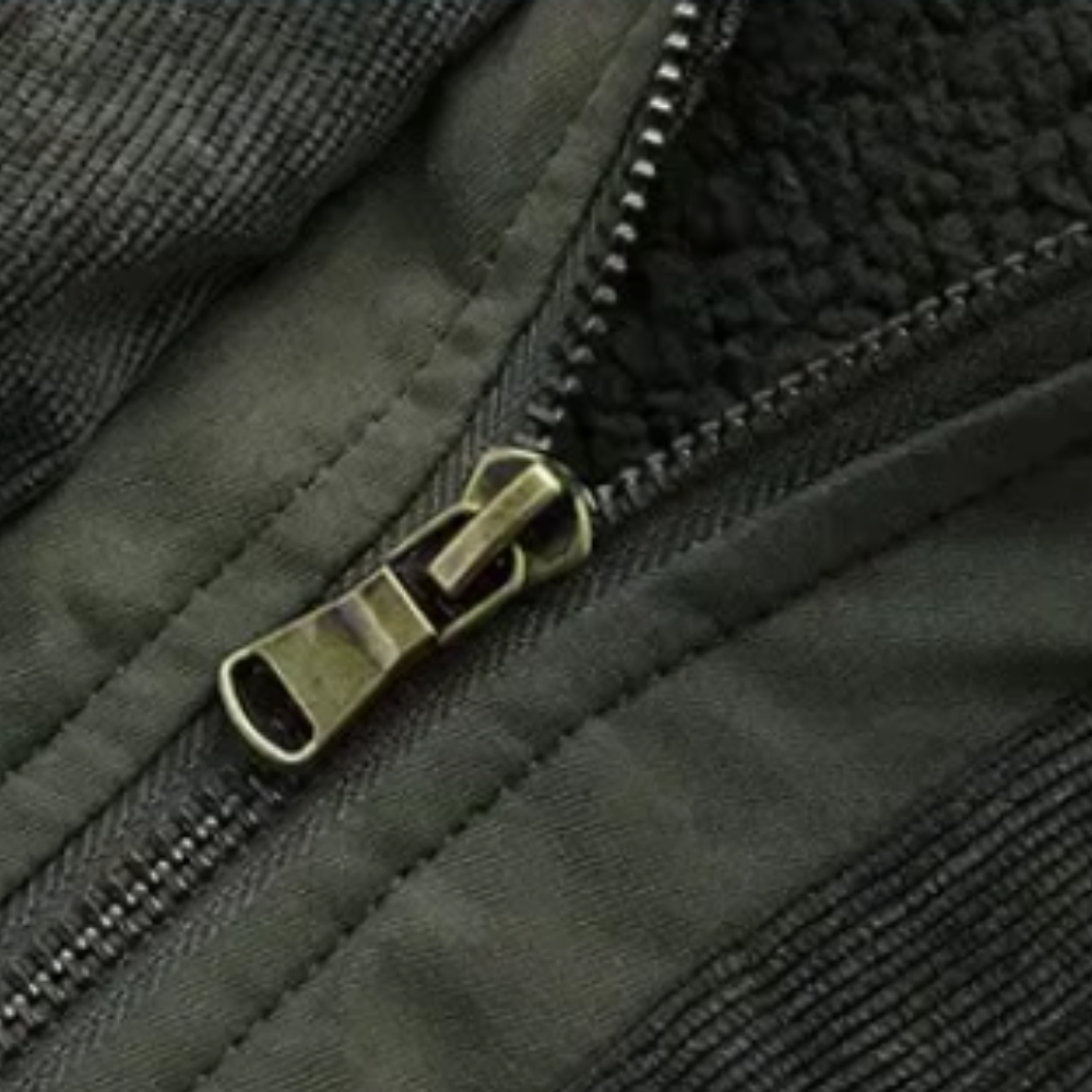 Avkopplad och elegant vinterjacka