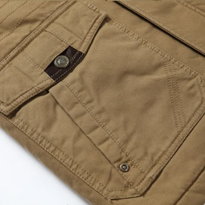 Chic och Mysig Bomullsopad Vinterjacka