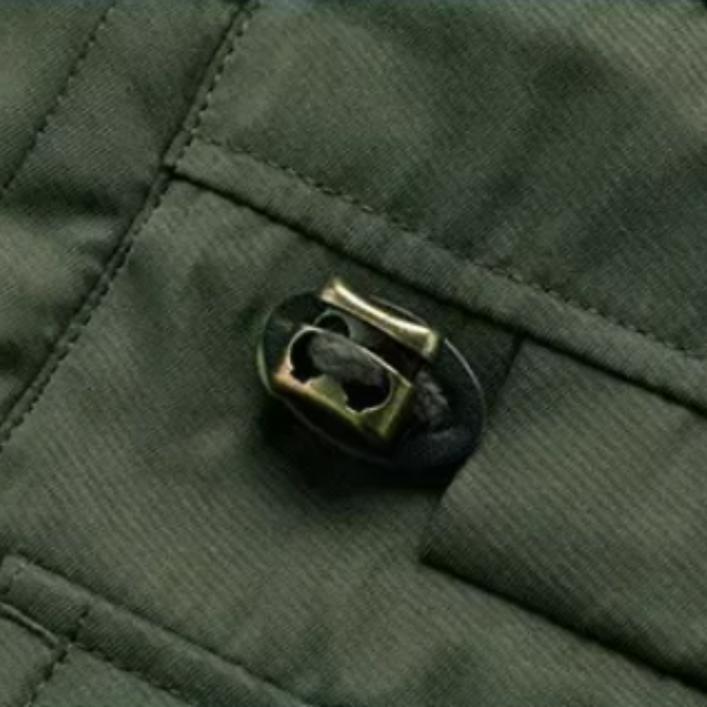 Avkopplad och elegant vinterjacka