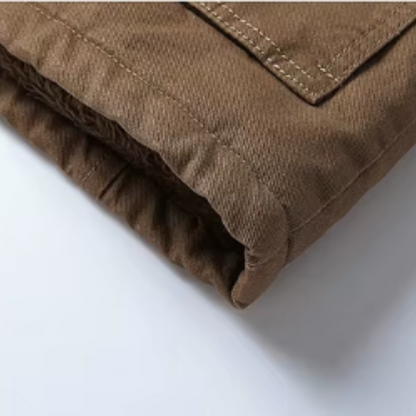 Avslappnad bomullsvinterjacka - Mysig och stilren för kalla dagar