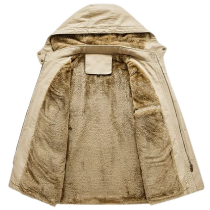 Chic och varm stil: Högkvalitativ vadderad vinterjacka