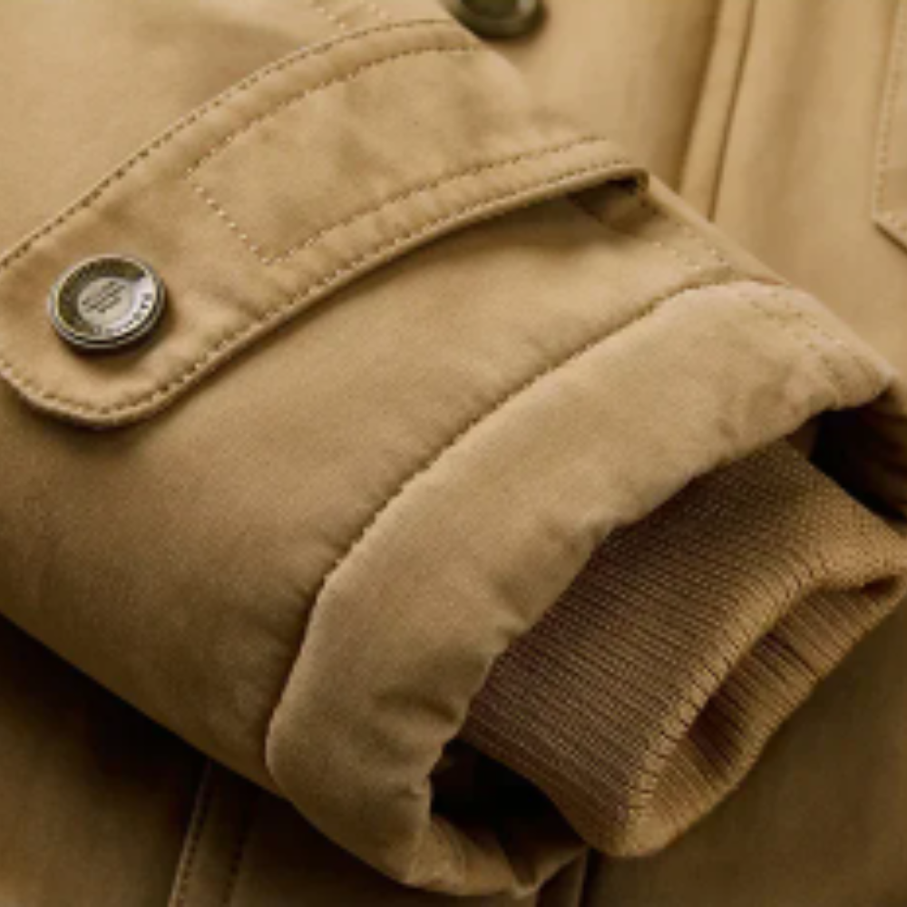 Elegant och bekväm vadderad bomberjacka