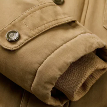 Elegant och bekväm vadderad bomberjacka