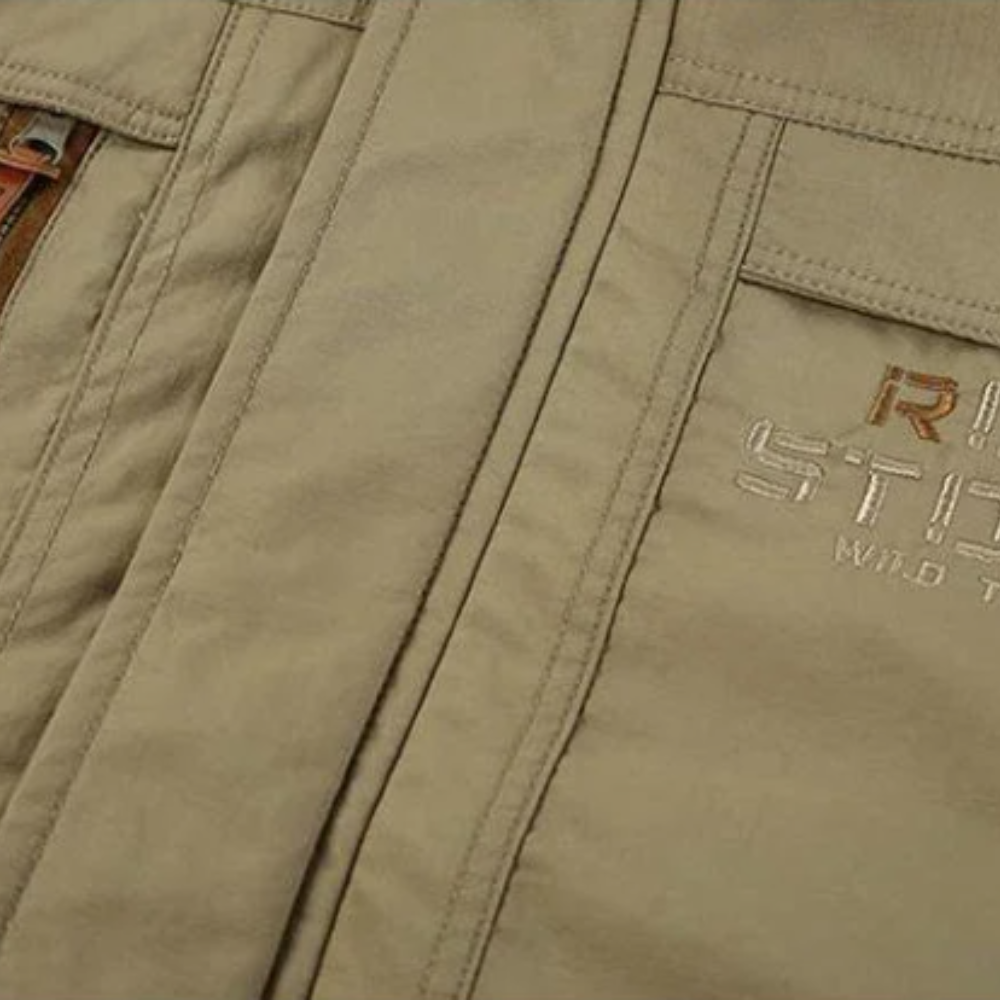 Lyxig vinterdoudoune med vaddering för extra komfort