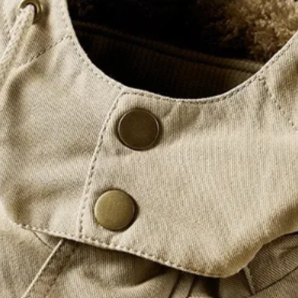 Chic och varm stil: Högkvalitativ vadderad vinterjacka