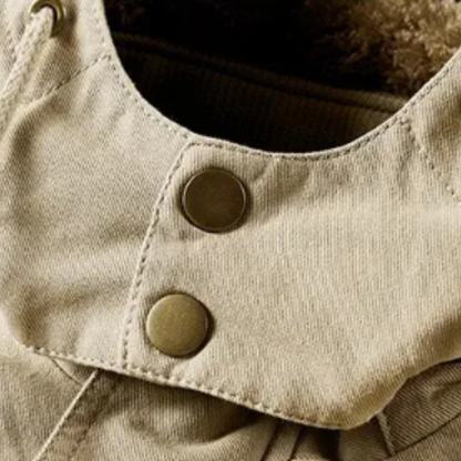 Chic och varm stil: Högkvalitativ vadderad vinterjacka