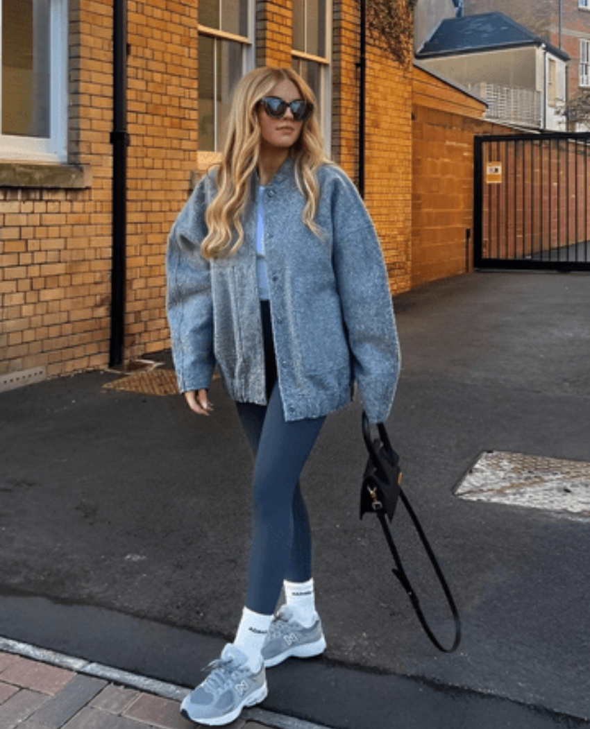 Black Wool Coat for Women, Oversized Wool Blend Jacket with Dropped Shoulders, Warm Winter Outerwear