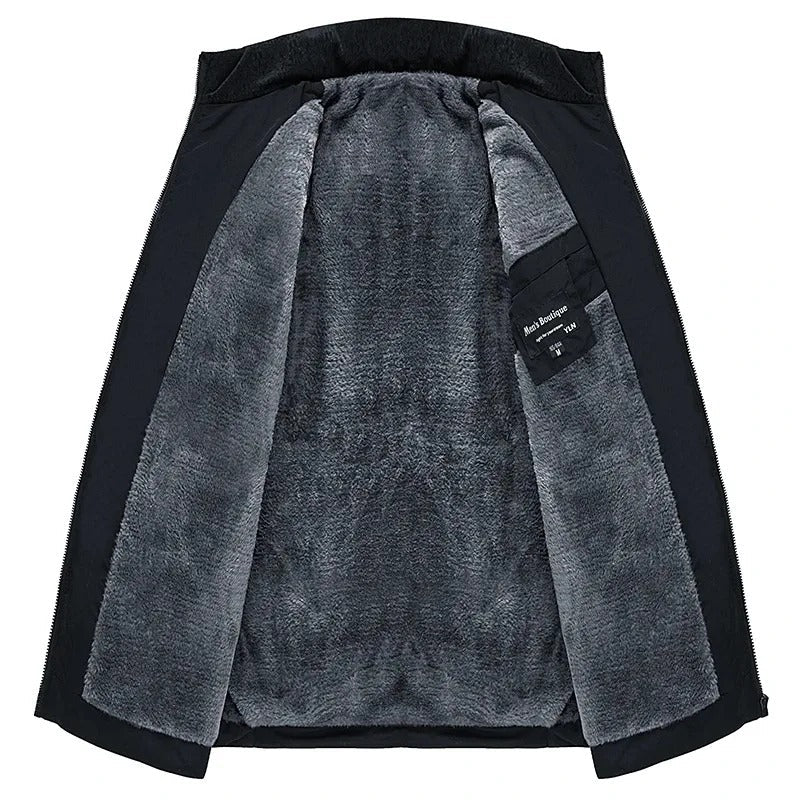 Elegant quiltad vadderad jacka för en sofistikerad stil