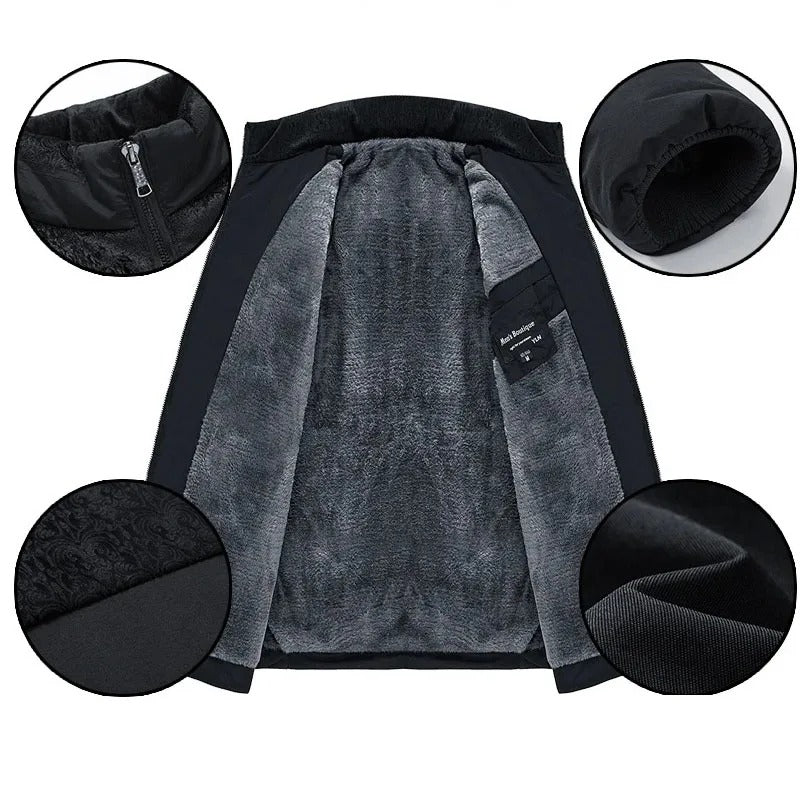 Elegant quiltad vadderad jacka för en sofistikerad stil