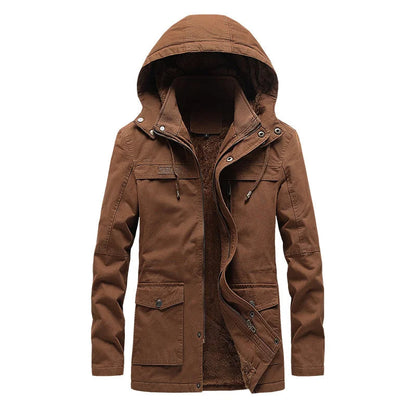 Avslappnad bomullsvinterjacka - Mysig och stilren för kalla dagar