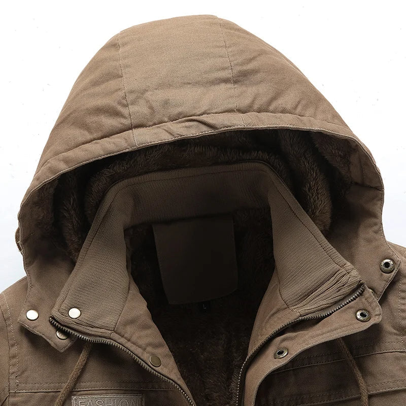 Avslappnad bomullsvinterjacka - Mysig och stilren för kalla dagar