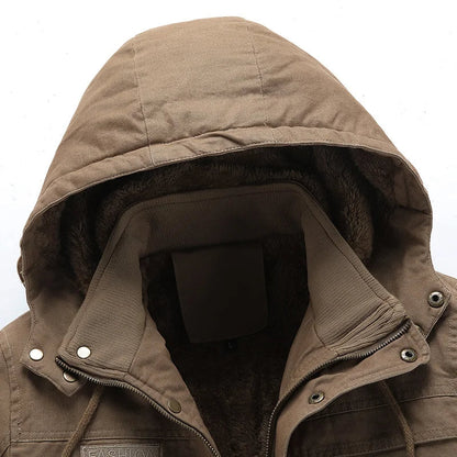 Avslappnad bomullsvinterjacka - Mysig och stilren för kalla dagar