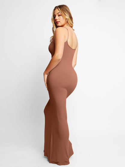 Seamless Smoothing Dress – Built-In Shapewear for Effortless Style
