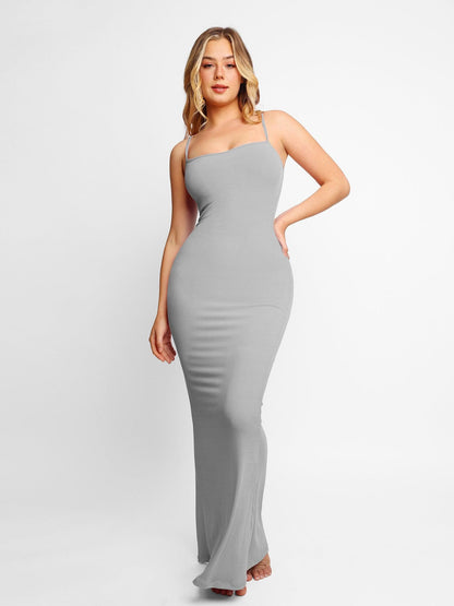 Seamless Smoothing Dress – Built-In Shapewear for Effortless Style